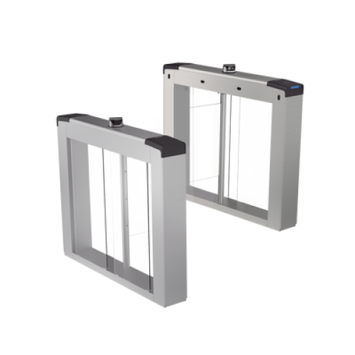 Kit de Torniquetes Swing (NO Incluye Aletas) / Reconocimiento Facial y Lectores de Tarjeta Incluidos / Bidireccional / 5,000,000 MCBF / 4 Pares de dToF / Carriles Seleccionables de 65 o 90 cms (aletas de acrilico no incluidas)