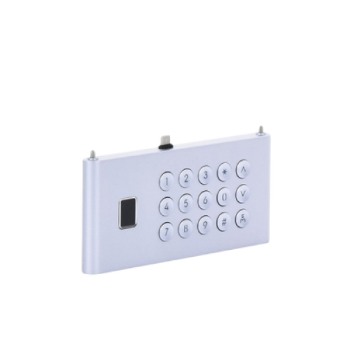 Módulo de Teclado y Huella Digital para Frente de Calle IP DS-KD9633-WBE6/ Conexión USB-C / 15 Botones / IP65 / IK07