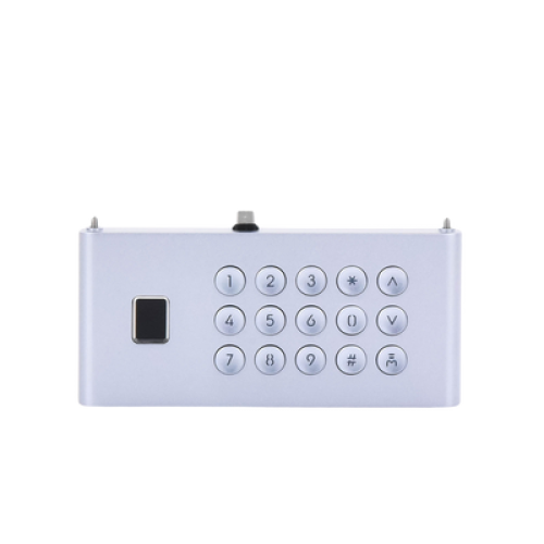 Módulo de Teclado y Huella Digital para Frente de Calle IP DS-KD9633-WBE6/ Conexión USB-C / 15 Botones / IP65 / IK07