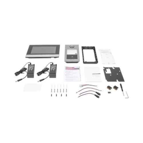 Kit de Videoportero IP PoE Estandar con llamada a App de Smartphone (Hik-Connect) / Apertura con Tarjeta MIFARE / Frente de calle IK08 & IP65 / Soporta 2 puertas Kit de Videoportero IP PoE Estandar con llamada a App de Smartphone (Hik-Connect) / Apertura con Tarjeta MIFARE / Frente de calle IK08 & IP65 / Soporta 2 puertas