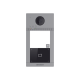 Videoportero IP 2 Megapixel / Llamada y Apertura Remota desde App Hik-Connect / PoE / Exterior IP65 + Antivandalico IK08 / 1 Departamento / Apertura con Tarjeta / Soporta 2 Puertas y hasta 6 Monitores