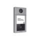 Videoportero IP 2 Megapixel / Llamada y Apertura Remota desde App Hik-Connect / PoE / Exterior IP65 + Antivandalico IK08 / 1 Departamento / Apertura con Tarjeta / Soporta 2 Puertas y hasta 6 Monitores