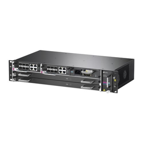 DeltaStream - OLT Módular GPON / Conexión de hasta 4,096 ONUs / 2 Tarjetas Main / Puertos Gigabit RJ45 Uplink / 4 Puertos SFP+ Uplink / Fuente Redundante AC- DC (incluida) / Administración desde la nube (DPMS) DeltaStream - OLT Módular GPON / Conexión de hasta 4,096 ONUs / 2 Tarjetas Main / Puertos Gigabit RJ45 Uplink / 4 Puertos SFP+ Uplink / Fuente Redundante AC- DC (incluida) / Administración desde la nube (DPMS)
