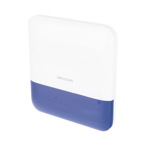 (AX PRO) Sirena Inalámbrica con Estrobo Azul para Exterior IP65 / 110 dB (AX PRO) Sirena Inalámbrica con Estrobo Azul para Exterior IP65 / 110 dB