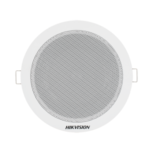 Altavoz Montaje en Plafón | 6 Watts | 100 V | Rejilla de Metal | Color Blanco | Uso Interior