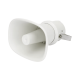 Altavoz Tipo Trompeta | 5 Watts - 30 Watts | Color Blanca | 100 V / 70 V | Material ABS | IP65 | Requiere amplificador