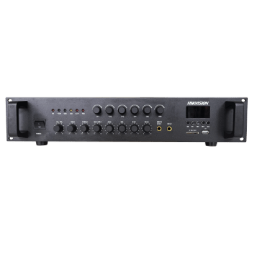 Amplificador | Bluetooth | 6 Canales | 240 W | 1 Zona  | 70/ 100V COM | Montaje en Rack | Musica Ambiental 