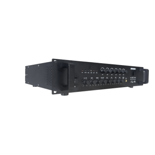 Amplificador | Bluetooth | 6 Canales | 240 W | 1 Zona  | 70/ 100V COM | Montaje en Rack | Musica Ambiental 