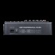 Consola de Mezcla Analógica DS-QAPMCR8-A | 8 Canales | 6 Entradas Mic/Línea | 12 Salidas | DSP Efectos | USB Media | Bluetooth | Montaje en Rack
