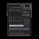 Consola de Mezcla Analógica DS-QAPMCR8-A | 8 Canales | 6 Entradas Mic/Línea | 12 Salidas | DSP Efectos | USB Media | Bluetooth | Montaje en Rack