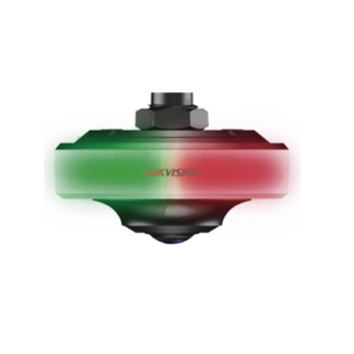 Cámara Fisheye 360°de Estacionamiento 12MP / Algoritmo de Detección de Espacio de Estacionamiento / Admite H.265 / Instalación en Techo / Soporte PoE / Detecta hasta 16 Espacios Ocupados o Libres