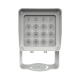 Lampara IR de Luz Estroboscópica / 16 Lámaras LED / Distancia Efectiva 16 a 25 Metros / Cobertura 10°