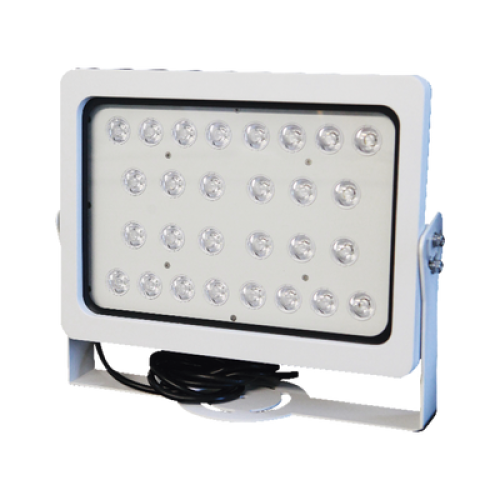 Lampara IR de Luz Estroboscópica / Luz LED Alta Potencia / 28 Lámparas LED / Cuerpo de Aleación de Aluminio / Vidrio Templado / IP66 
