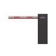 Barrera Vehicular IZQUIERDA / Brazo Iluminado Rojo/Verde de 4 mts Incluido  / 3 Seg para Apertura / Cierre Automático con Tiempo Configurable / 5,000,000 MCBF / Compatible con Cualquier Control de Acceso
