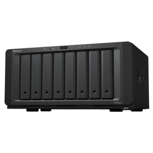 Servidor de Almacenamiento NAS Synology DiskStation DS1823xs+ | 8 Bahías | 144 TB Bruto | Expansión hasta 324 TB | 10GbE | RAID F1,0,1,5,6,10 | Caché SSD.
