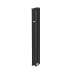 Organizador Vertical CableTek, Sencillo (Solo Frontal), Para Rack Abierto de 45 Unidades, 6 in de Ancho, Color Negro