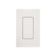 Placa ciega de pared color blanco