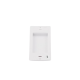 Placa ciega de pared color blanco