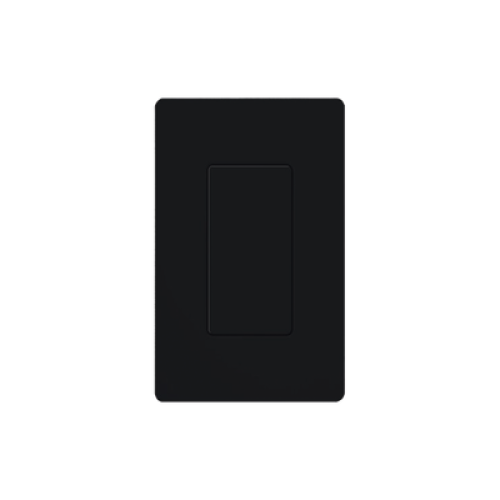Placa ciega de pared color negro Placa ciega de pared color negro