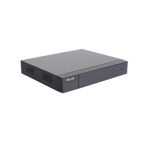 DVR 16 Canales TurboHD + 2 Canales IP / 2 Megapíxel (1080p) Lite / Acusense Lite (Evita falsas alarmas) / Audio por Coaxitron / 1 Bahía de Disco Duro / H.265+ / Salida de Video en Full HD