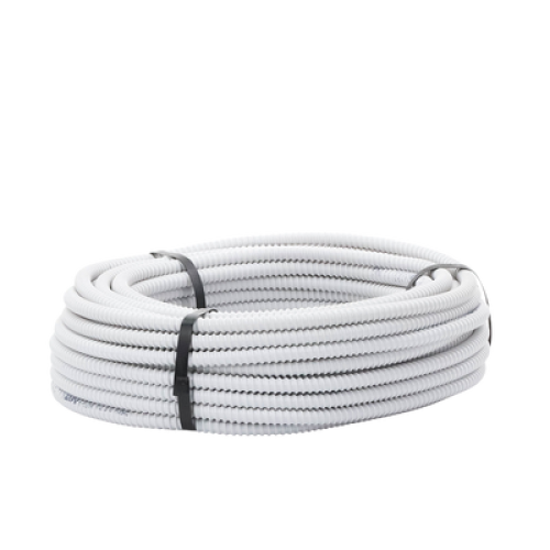 Tuberia flexible (Vaina) diflex, PVC Auto-extinguible, de 10 mm, rollo de 30 m