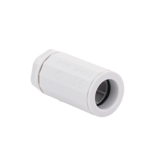 Conector de tubería rígida a caja (Racor), PVC Auto-extinguible, de 16 mm