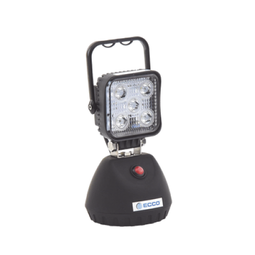 Lámpara de trabajo de mano, con batería recargable y montaje magnético, IP67