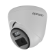 [Audio Bidireccional + Dual Light + ColorVu] Bala TURBOHD 4K (8 Megapixel) / Lente 2.8 mm / 30 mts IR EXIR + 20 mts Luz Blanca / Micrófono y Bocina Integrado / Exterior IP67 / Metal / dWDR