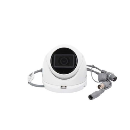 AUDIO POR COAXITRON / Turret TURBOHD 5 Megapixel / Angulo de vision 85.5° / Lente 2.8 mm / 30 mts IR EXIR / Exterior IP67 / 4 Tecnologías / dWDR