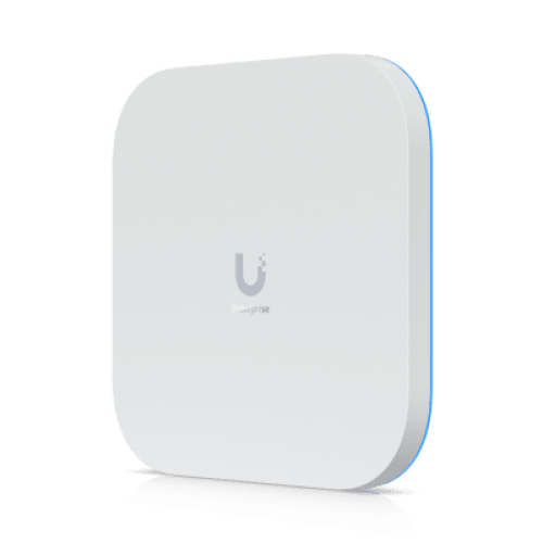 UniFi Enterprise Access Point E7, WiFi 7, 2.4/5/6GHz, 10 Cadenas Espaciales, Analizador Espectral en Tiempo Real, Hasta 1000 Dispositivos, (1) Puerto 10G RJ45 y (1) Puerto 1G RJ45 para Alta Disponibilidad de Energía y Datos