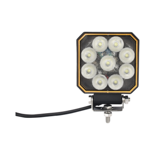 Luz de trabajo bluetooth, 9 LED, 1500 Lumenes, 12-24 Vcd
