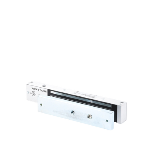Chapa Magnética 600 lbs con LED /  Sensor de Estado de Unión / Sin Magnetismo Residual / Uso Interior.