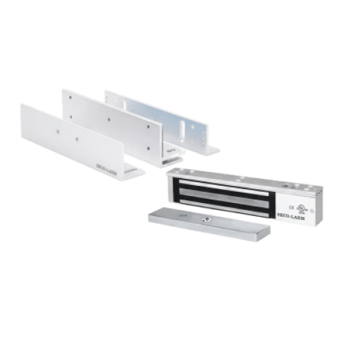 Kit Para Control de Acceso Incluye Chapa Magnética de 600 Lbs / Montaje En Z y L / Uso Interior / Certificación UL / Color Plata Kit Para Control de Acceso Incluye Chapa Magnética de 600 Lbs / Montaje En Z y L / Uso Interior / Certificación UL / Color Plata