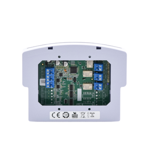 Detector de temperatura y humedad, capacidad 2 zonas, incluye una zona con sensor de temperatura y 1 zona libre