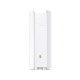Punto de Acceso Omada Exterior-Interior / Wi-Fi 6 AX3000 MU-MIMO 2x2 / Mesh Omada / Alta Densidad de Usuarios / Configuración por Controlador o Stand-Alone / Para Montaje en Mástil/ Pared / Alimentación PoE+ 