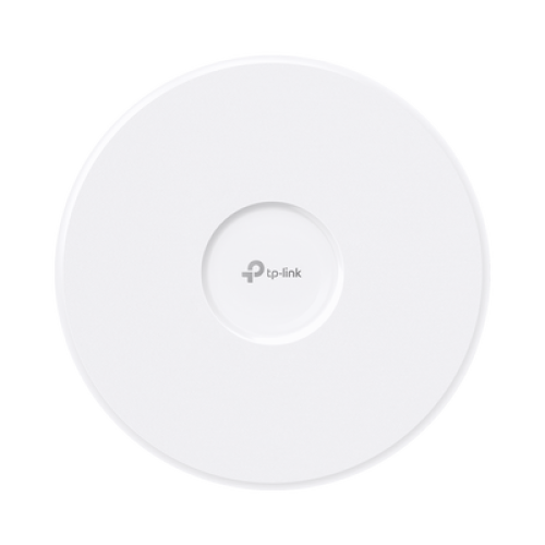Punto de Acceso Omada / Wi-Fi 7 BE11000 MU-MIMO 2x2 / 1 Puerto 10 Gbps / Mesh Omada / Operaciones Multiencale (MLO) / Configuración por Controlador o Stand-Alone / Para Montaje en Techo/pared / Alimentación PoE+ 