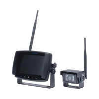 Sistema inalámbrico de reversa con cámara infrarroja y monitor de 7