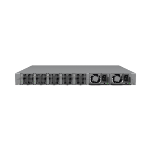UniFi Switch Enterprise Campus Aggregation, Capa 3, 48 puertos Etherlighting SFP28 de 25G, 6 puertos QSFP28 de 100G, 5 abanicos, ruteo dinámico BGP, doble fuente redundante, alta disponibilidad, enlace multichasis (MC-LAG)