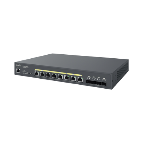 Switch PoE ++ Administrable en Nube Capa 2 de 8 puertos PoE de 2.5 Gbps, Hasta 240 W, 4 puertos de SFP Switch PoE ++ Administrable en Nube Capa 2 de 8 puertos PoE de 2.5 Gbps, Hasta 240 W, 4 puertos de SFP