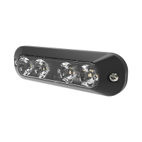 Luz perimetral, 4 LEDs Ultra Brillantes, color Rojo / Claro Luz perimetral, 4 LEDs Ultra Brillantes, color Rojo / Claro