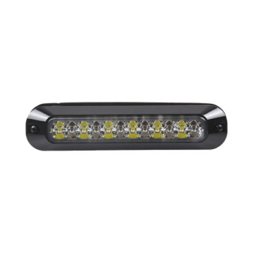Luz perimetral , 12 LEDs Ultra Brillantes, color Rojo / Claro