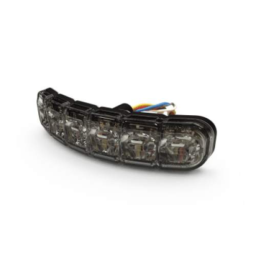Luz perimetral , 12 LEDs Ultra Brillantes, Dual Color Azul / Claro
