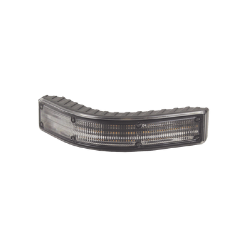 Luz direccional de esquina, 12 Led,12-24 Vcc, Lente transparente, ámbar/blanco
