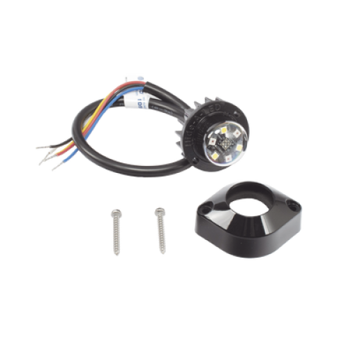 Lámpara Oculta de 6 LED Color Ámbar/Claro Serie ED9015