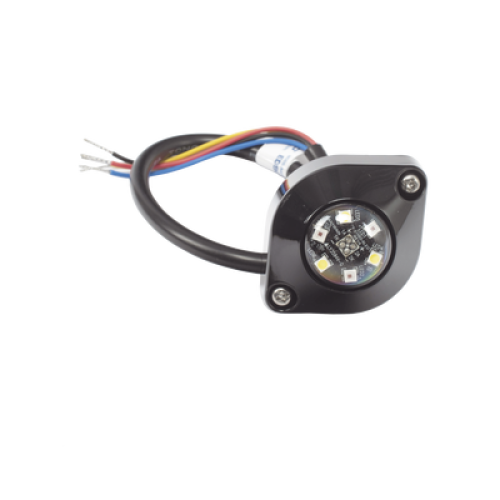 Lámpara Oculta de 6 LED Color Ámbar/Claro Serie ED9015