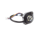 Estrobo Oculto de 6 LED color Rojo Serie ED9015