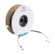 Carrete de Fibra Óptica Monomodo con Conectores LC-LC Duplex, Reforzada con Kevlar, de 50 Metros (164.04 Pies), Para Instalaciones Subterráneas por Tubería