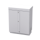 Gabinete de Lámina Galvanizada para Baterías (Hasta 12 Baterías PL110D12) y Equipo de Comunicación. Gabinete de Lámina Galvanizada para Baterías (Hasta 12 Baterías PL110D12) y Equipo de Comunicación.