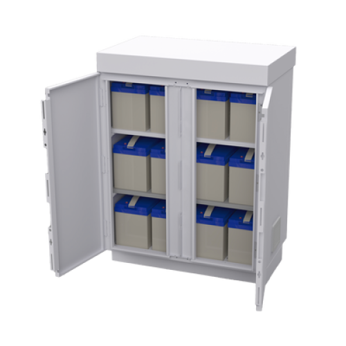 Gabinete de Lámina Galvanizada para Baterías (Hasta 12 Baterías PL110D12) y Equipo de Comunicación. Gabinete de Lámina Galvanizada para Baterías (Hasta 12 Baterías PL110D12) y Equipo de Comunicación.