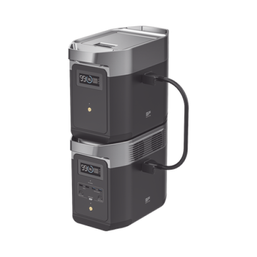 Batería de Litio LFP Inteligente de 1024Wh para Aumentar Tiempo de Respaldo Compatible con EFD330 (DELTA 2)